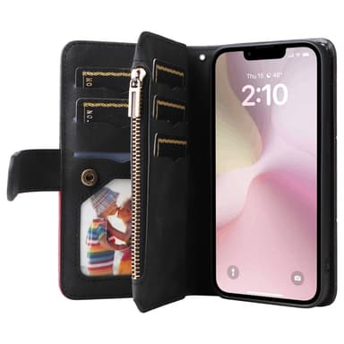 KS Plånboksfodral till iPhone 16e - Svart