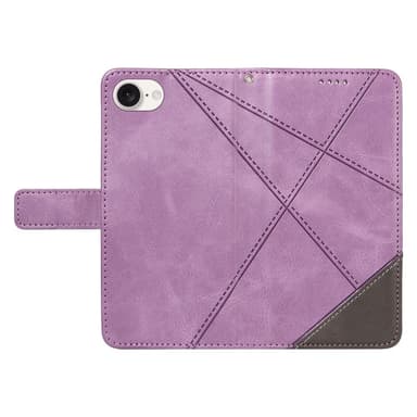 Plånboksfodral till iPhone 16e - Geometric Line