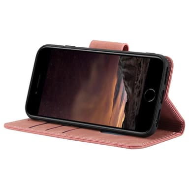 För iPhone 16e Fodral Fjäril Blomma Reptåligt Telefonfodral