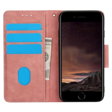 För iPhone 16e Fodral Fjäril Blomma Reptåligt Telefonfodral