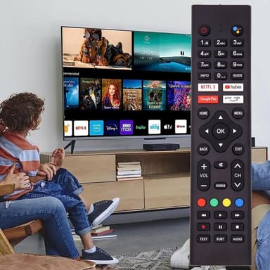Fjärrkontroll Ersättning för JVC SCEPTRE WALTON För JVC TV