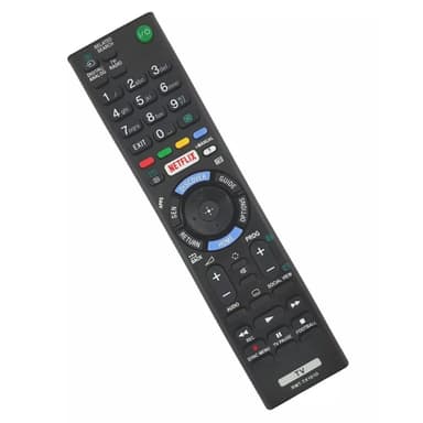 Fjärrkontroll Ersättning för RMT-TX101D För Sony TV