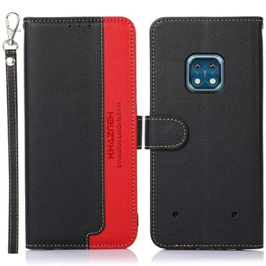 KHAZNEH Nokia XR20 Plånboksfodral Röd/Svart
