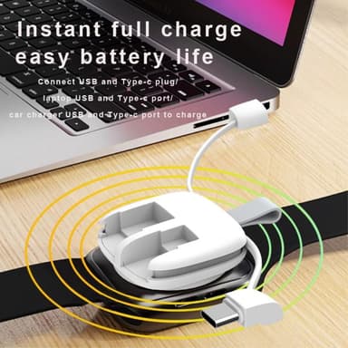 Apple Watch laddare Laddningsdocka USB-C + USB-A koppling