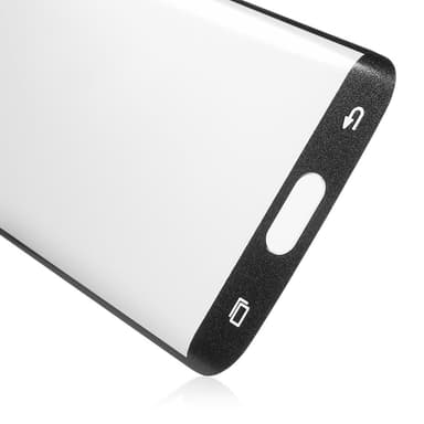 AMORUS Samsung Galaxy S6 Edge Härdat glas - Svart