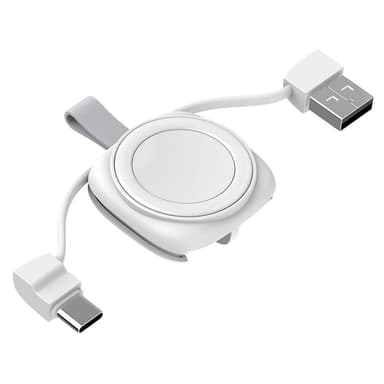 Apple Watch laddare Laddningsdocka USB-C + USB-A koppling