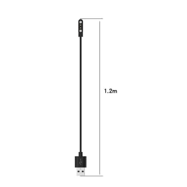 För Realme TechLife Watch Laddningskabel USB 1,2m