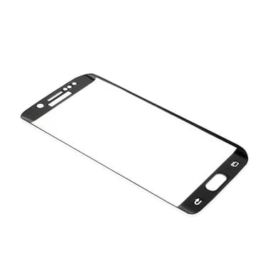 AMORUS Samsung Galaxy S6 Edge Härdat glas - Svart