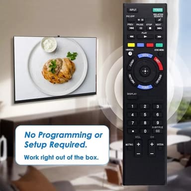 Fjärrkontroll Ersättning för RM-YD089 För Sony TV