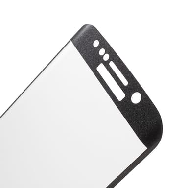 AMORUS Samsung Galaxy S6 Edge Härdat glas - Svart