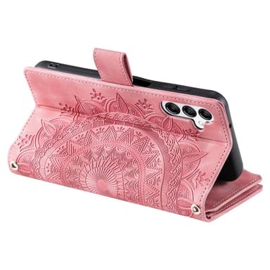 För Samsung Galaxy A26 / A16 plånboksfodral Fodral Skal Mandala blommönster
