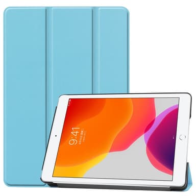 Apple iPad 10.2 2021/2020/2019 Slim fit tri-fold fodral - LjusBlå