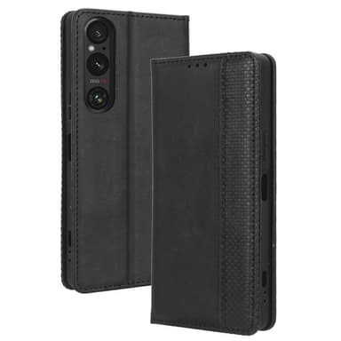 Plånboksfodral till Xperia 1 V - Svart