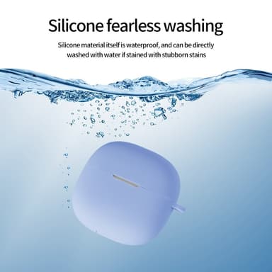 För Xiaomi Redmi Buds 6 Lite Silikonfodral Anti-Scratch Skyddsfodral - Blå
