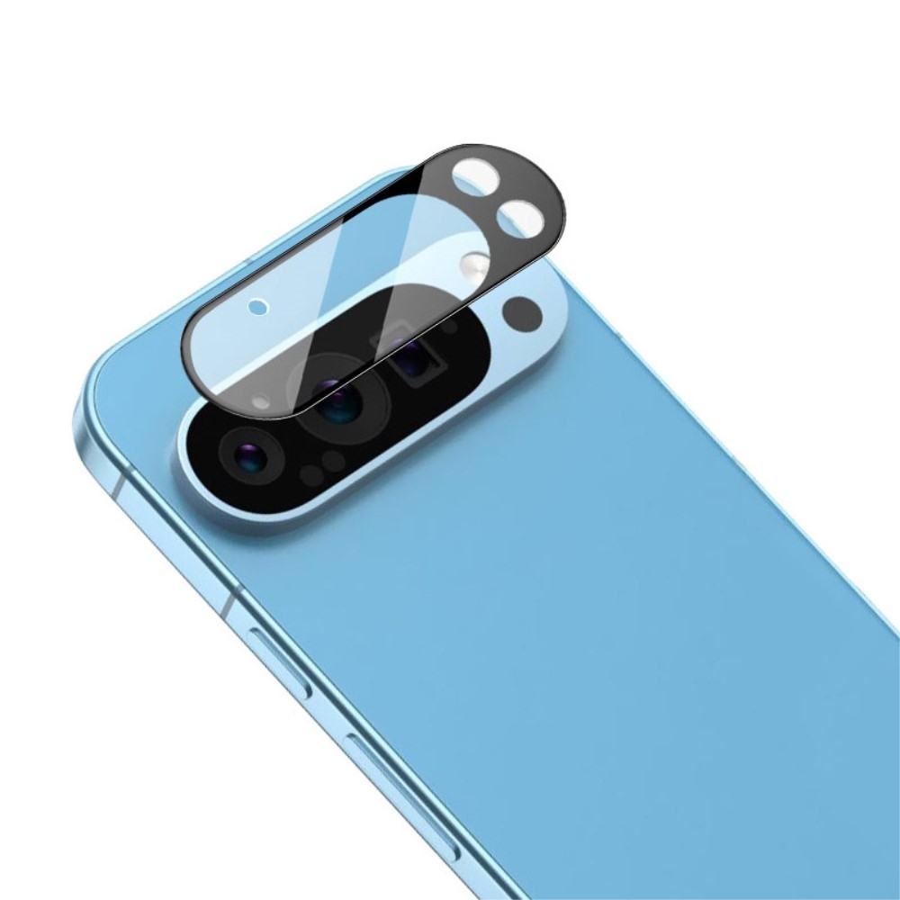 IMAK För Google Pixel 9 Pro XL Kameralins Skydd Härdat Glas (Svart Version)