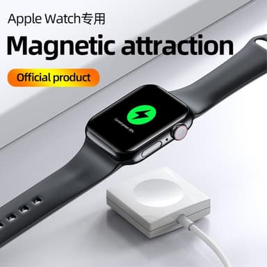 Apple Watch trådlös laddare Smart Watch Laddningsdocka - Svart