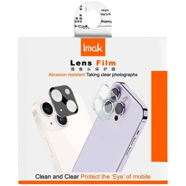 IMAK För Google Pixel 9 Pro XL Kameralins Skydd Härdat Glas (Svart Version)