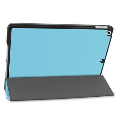 Apple iPad 10.2 2021/2020/2019 Slim fit tri-fold fodral - LjusBlå