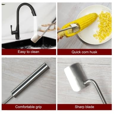 Corn Cob Husker Manuell Corn Stripper Shovel Majs Majskolv Skalare