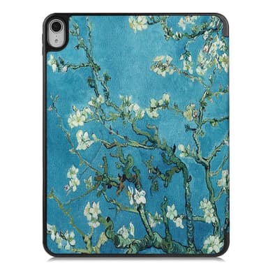 Apple iPad Air (2020) (2022) Slim fit tri-fold fodral - Tree with Flowers