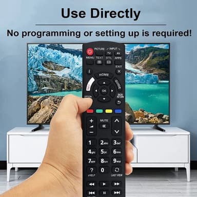 Fjärrkontroll Ersättning för N2QAYB001180 För Panasonic TV