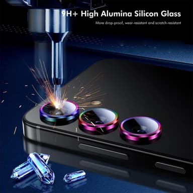 ENKAY Kamera Lins Skydd till Samsung Galaxy A16 - Rosa