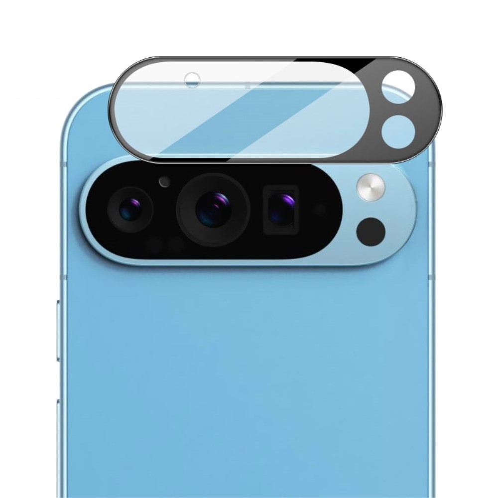 IMAK För Google Pixel 9 Pro XL Kameralins Skydd Härdat Glas (Svart Version)