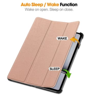 Slim Fit Cover Fodral För OnePlus Pad 2 Auto Wake / Sleep - Guld