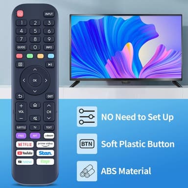 Fjärrkontroll Ersättning för EN2AB30H För Hisense Smart Tv