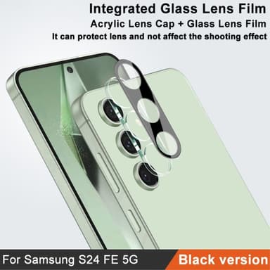 IMAK För Samsung Galaxy S24 FE kamera linsskydd härdat glas linsfilm
