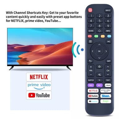 Fjärrkontroll Ersättning för EN2AB30H För Hisense Smart Tv