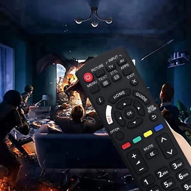 Fjärrkontroll Ersättning för N2QAYB001180 För Panasonic TV