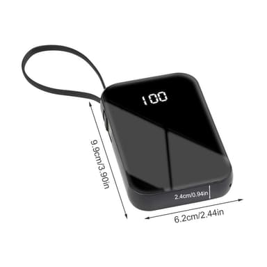 1080P HD WiFi-kamera 5000mAh bärbar powerbank säkerhetskamera