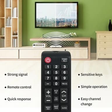 Fjärrkontroll Ersättning för BN59-01199F För Samsung TV