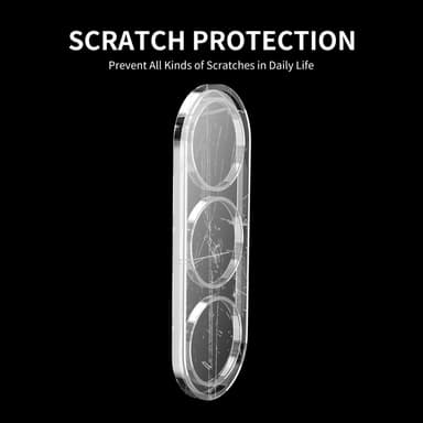 ENKAY 2 st för Samsung Galaxy S24 FE Kameralinsskydd Härdat Glas - Transparent