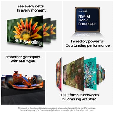 Samsung 55” QN1EF 4K MiniLED Smart TV (2025)