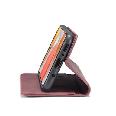 CASEME Plånboksfodral Samsung Galaxy S21 Ultra - VinRöd
