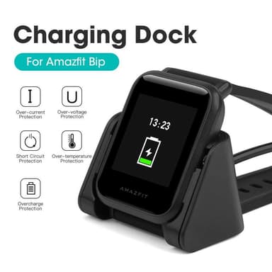Amazfit Bip Lite A1915/ Bip A1608 USB Laddningskabel / docka 1m