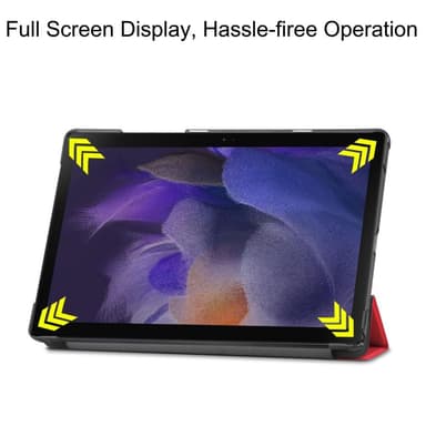Slim Fit Cover fodral Till Samsung Galaxy Tab A8 10.5"" (2021) - Röd