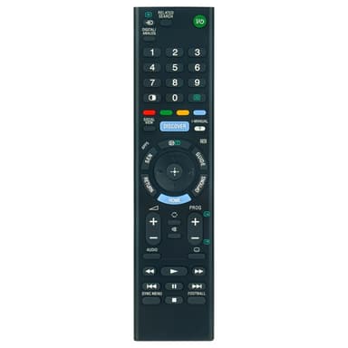 Fjärrkontroll Ersättning för RMT-TX101P För Sony TV