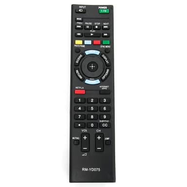 Fjärrkontroll Ersättning för RM-YD075 För Sony TV