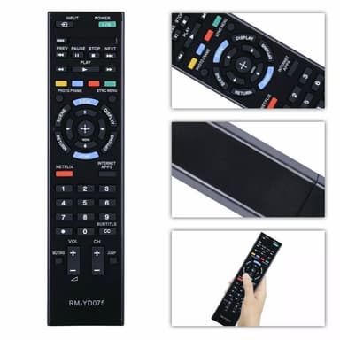 Fjärrkontroll Ersättning för RM-YD075 För Sony TV
