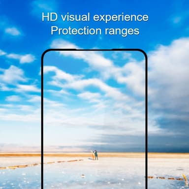 Amorus Härdat Glas Till Motorola Moto G55 Heltäckande 2-pack