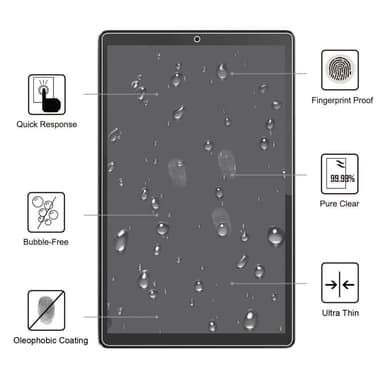 Lenovo Tab M10 HD Gen 2 TB-X306 Härdat glas 0,3mm 9H