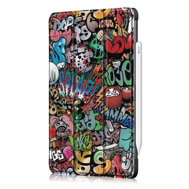 Apple iPad Pro 11 (2020) Slim fit tri-fold fodral - Graffiti