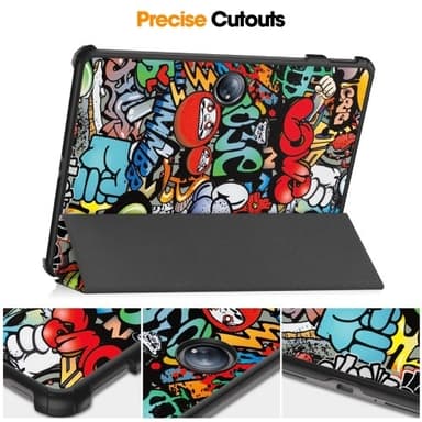 Slim Fit Cover Fodral För OnePlus Pad 2 Auto Wake / Sleep - Graffiti