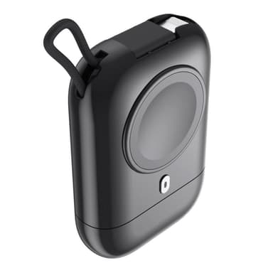 Qi Trådlös Powerbank Till Apple Watch Series 7/6/5/4/3/2/1 2580mAh