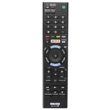Fjärrkontroll Ersättning för RMT-TX101A För Sony TV