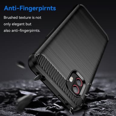 Samsung Galaxy Xcover 6 Pro Karbon fiber Skal - Svart