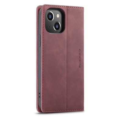 CASEME Plånboksfodral iPhone 13 Pro - Röd